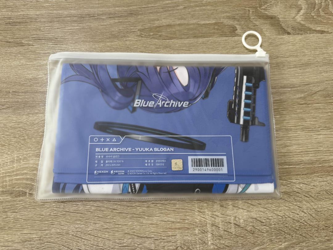 【激レア】ブルアカ　韓国限定　ユウカ　スローガン　タオル 激レア】ブルアカ 韓国限定 ユウカ スローガン タオル - メルカリ