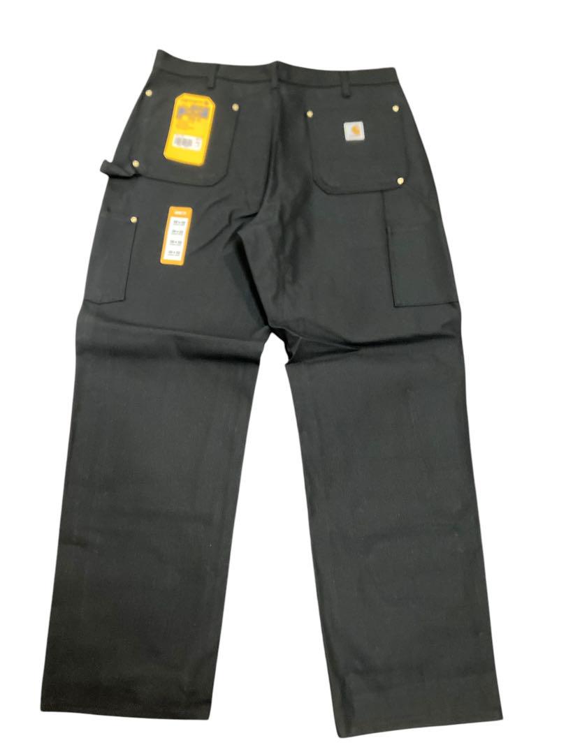 CARHARTT B01 ダブルニー 黒 ダック ペインター W38L32