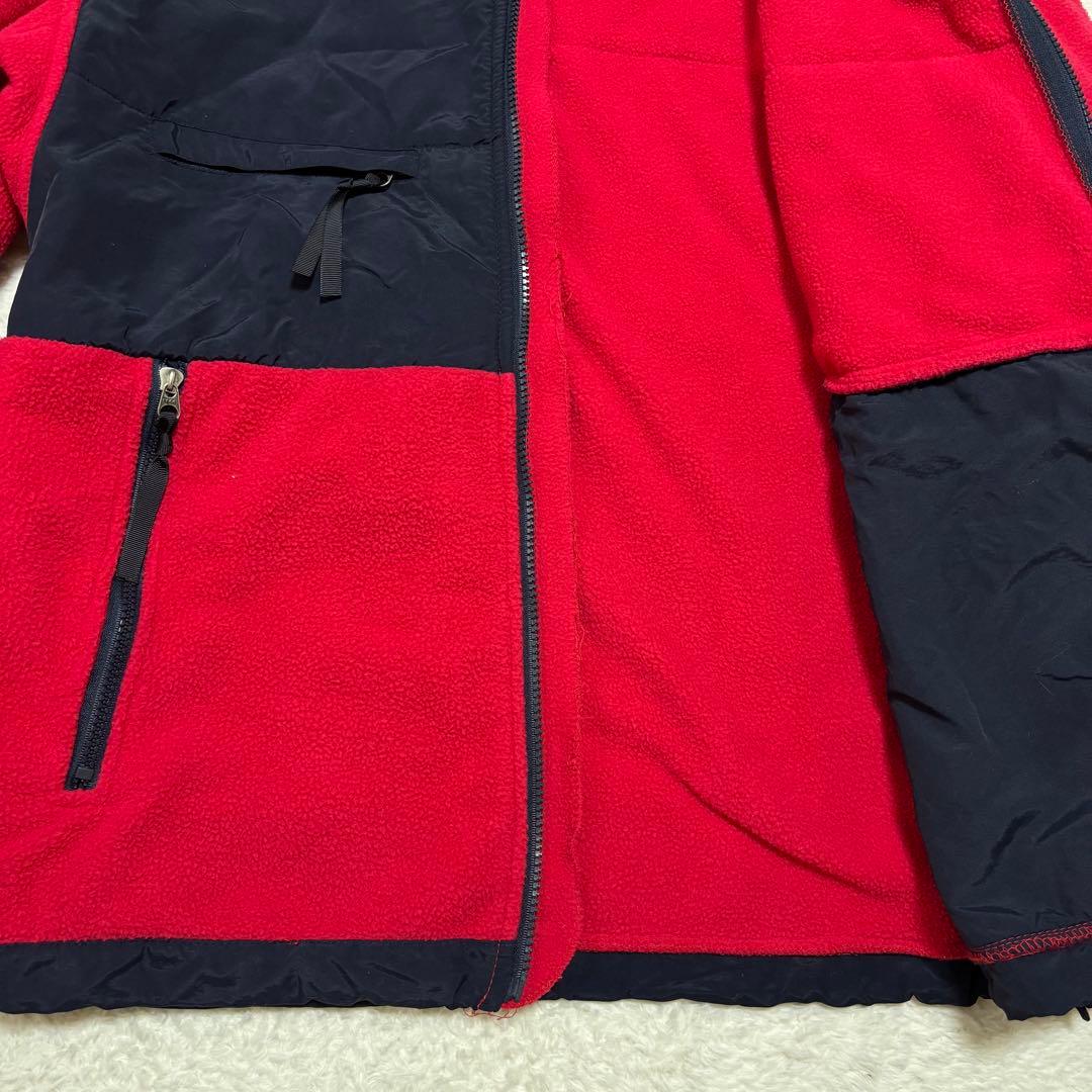ノースフェイスデナリジャケットメンズ赤紺Mボアフリース サミットシリーズ2506 ノースフェイスデナリジャケットメンズ赤紺Mボアフリース サミットシリーズ2506