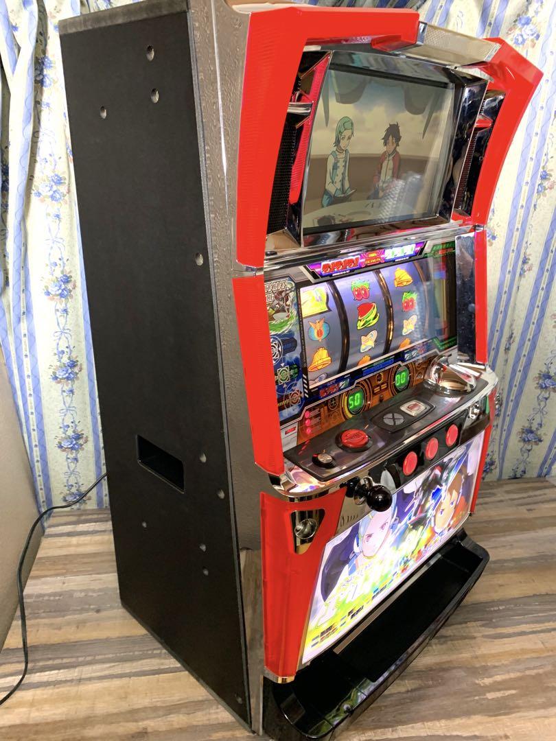【送料無料】名機！サミー エウレカセブン 不要機付 サミー 初代パチスロエウレカセブン実機 【コイン必要機