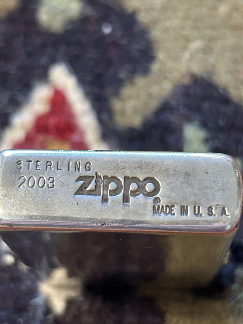 Zippo スターリングシルバー 2003年製
