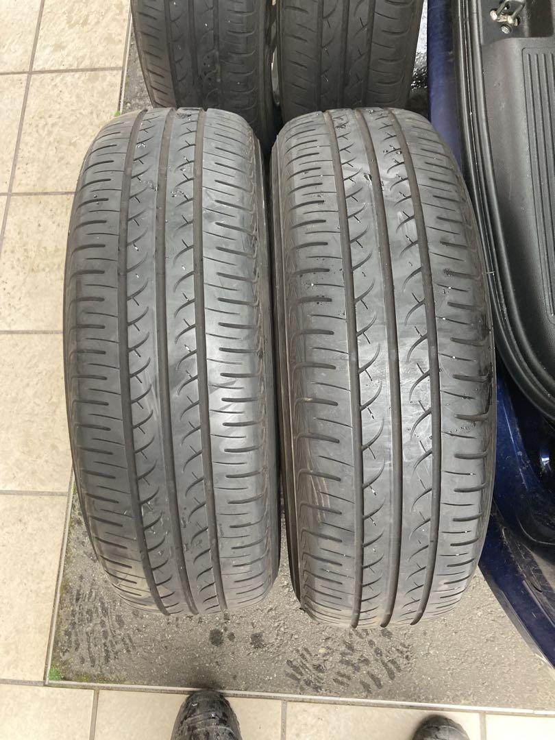 dimas rilo　横浜ブルーアース175/65R15夏用タイヤ セット
