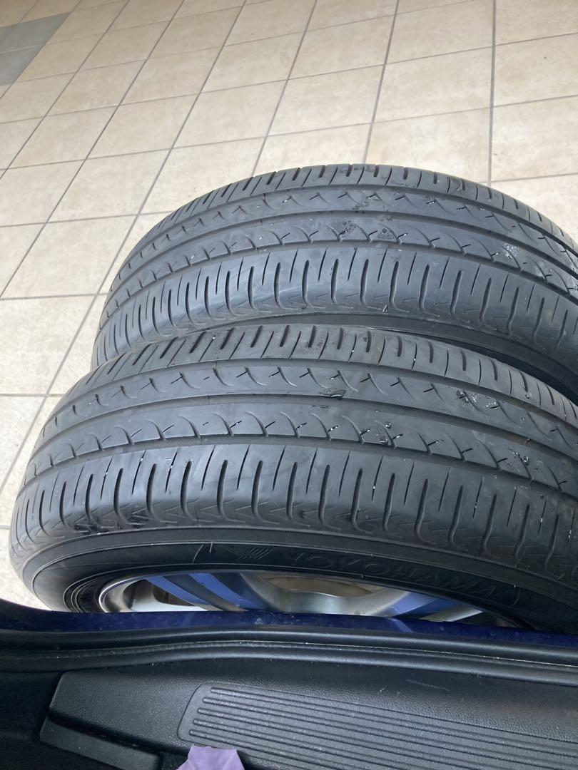 dimas rilo　横浜ブルーアース175/65R15夏用タイヤ セット