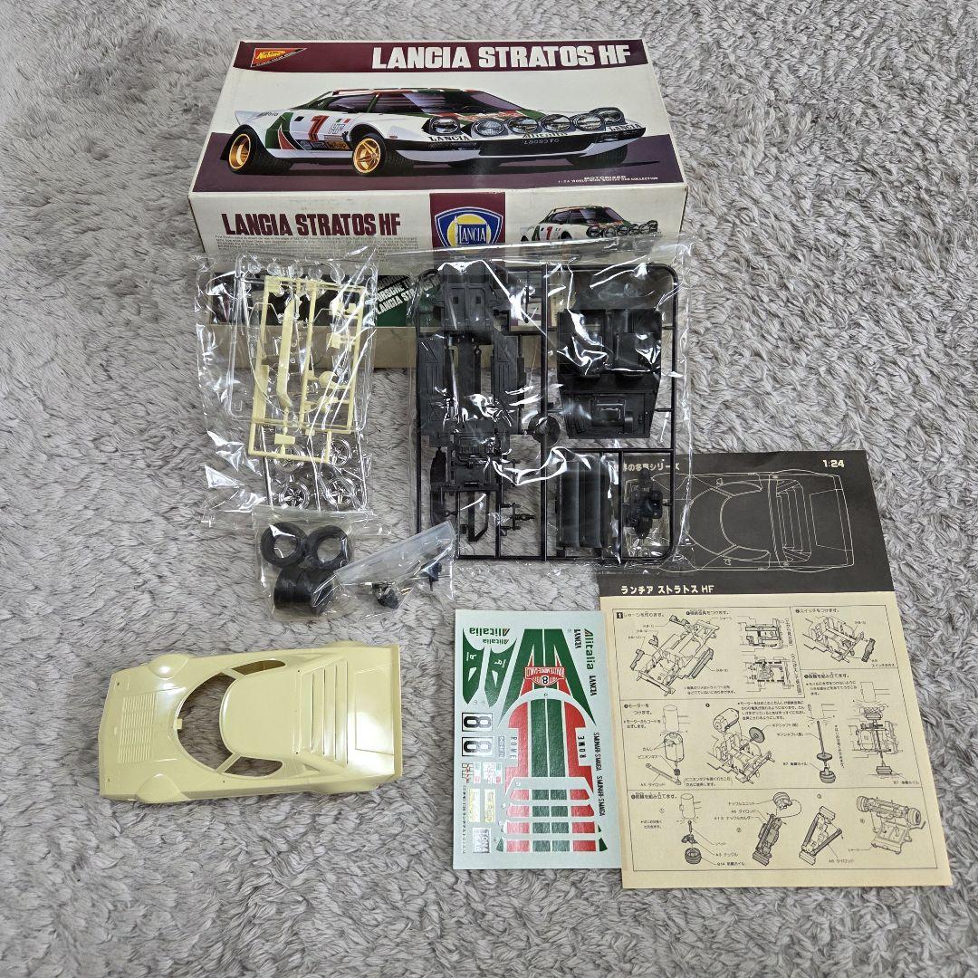 ニチモ　Lancia Stratos HF 1/24 HASEGAWA 1/24 Lancia Stratos HF '77 Safari rally WRC