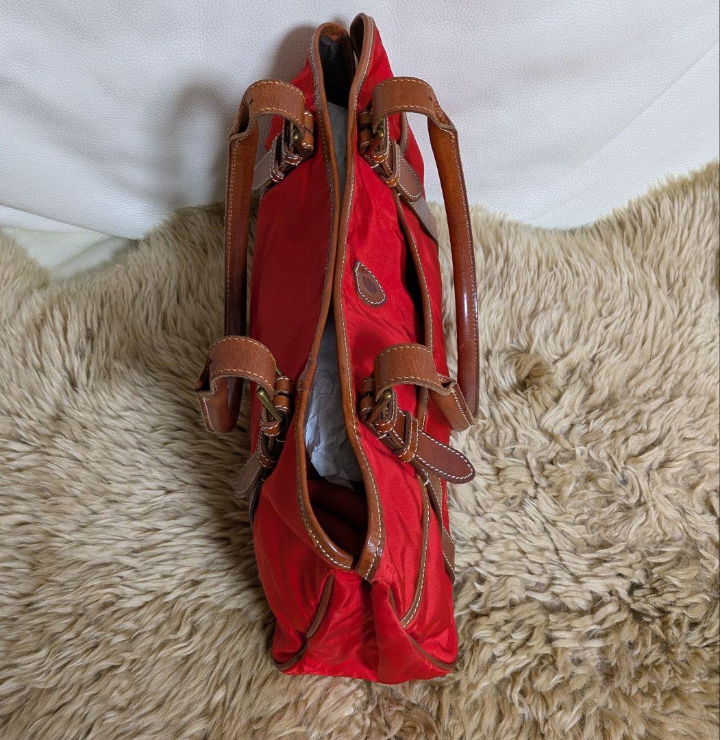 良品 レア】Felisi フェリージ ハンドバッグ 赤