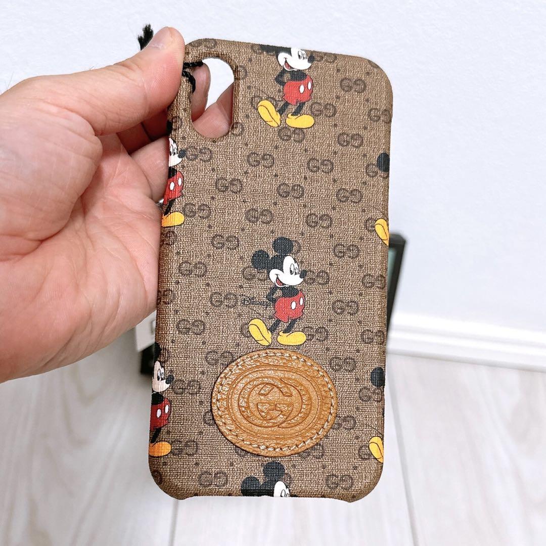 【ほぼ未使用】GUCCI iPhone X / XS ケース 新品・未使用 GUCCI(グッチ)iPhoneケースX・XS用 ディズニー