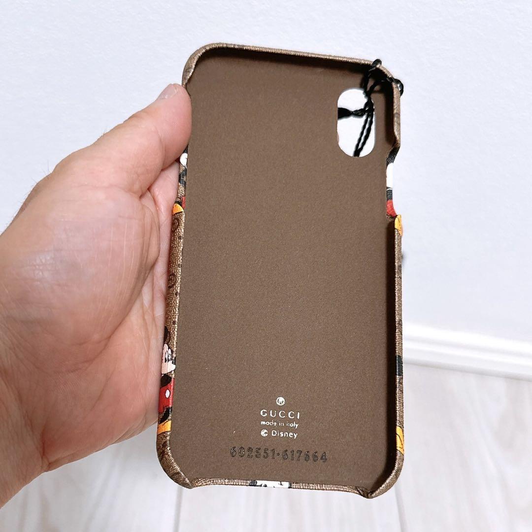 【ほぼ未使用】GUCCI iPhone X / XS ケース 新品・未使用 GUCCI(グッチ)iPhoneケースX・XS用 ディズニー