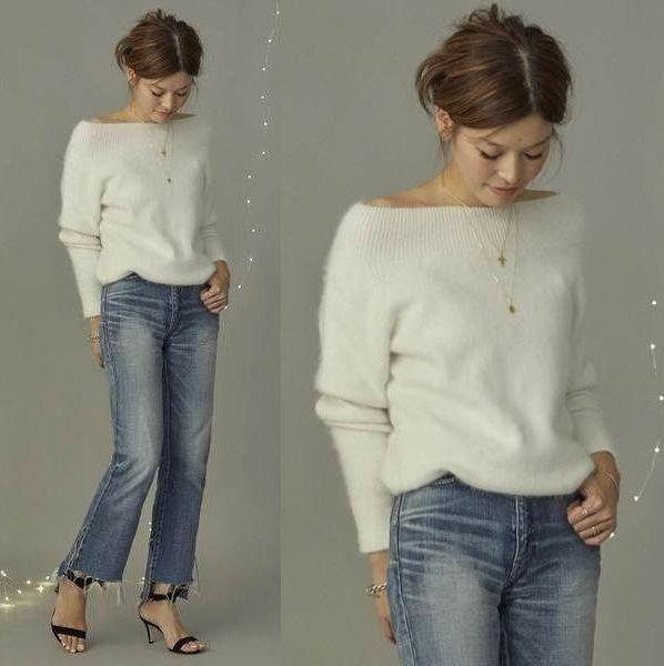 新色登場 ドゥーズィエムクラス CELERI セルリ アンゴラニット - add