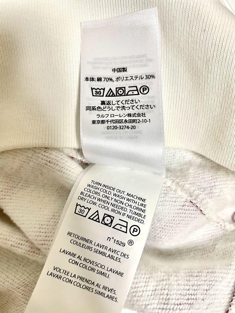 完売　RALPH LAUREN ラルフローレン　ポロベア　ボーダー　スウェット