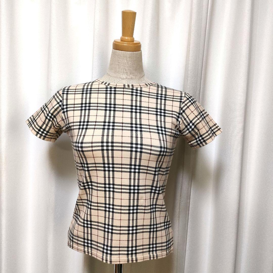 BURBERRY LONDON バーバリーロンドン ノバチェック 半袖Tシャツ BURBERRY LONDON バーバリーロンドン ノバチェック 半袖シャツ
