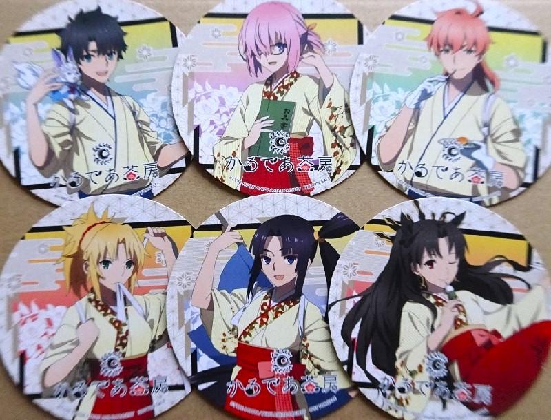 かるであ茶房　fgo アニメイトカフェ　特典　コースター　コンプリートセット FGO かるであ茶房 コースター - メルカリ