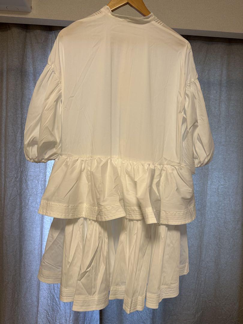 ワンピース acka frill shirt one-piece