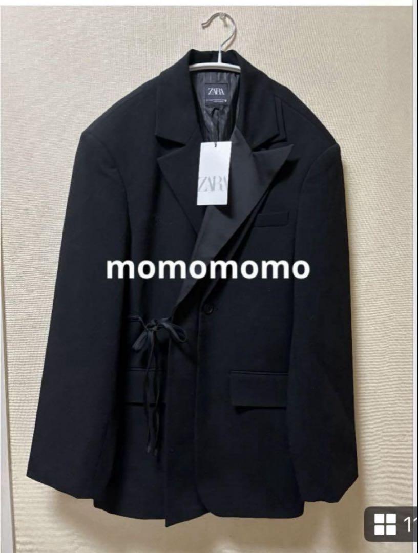 新品タグ付き⭐︎ZARA ダブルブレスト オーバーサイズブレザー XS-S
