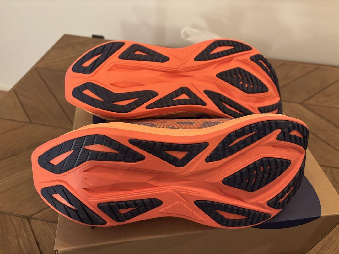 asics SUPERBLAST 2 グレー/オレンジ 27.0cm