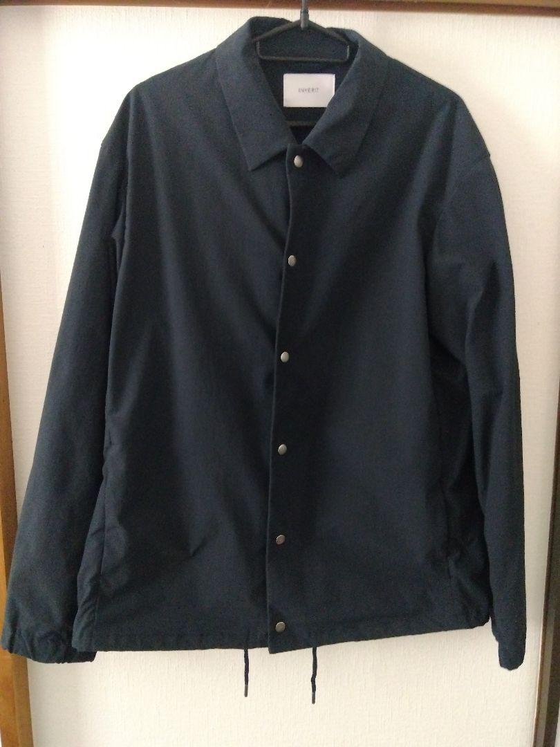 INHERIT 　インヘリット　コーチジャケット　ネイビー　L