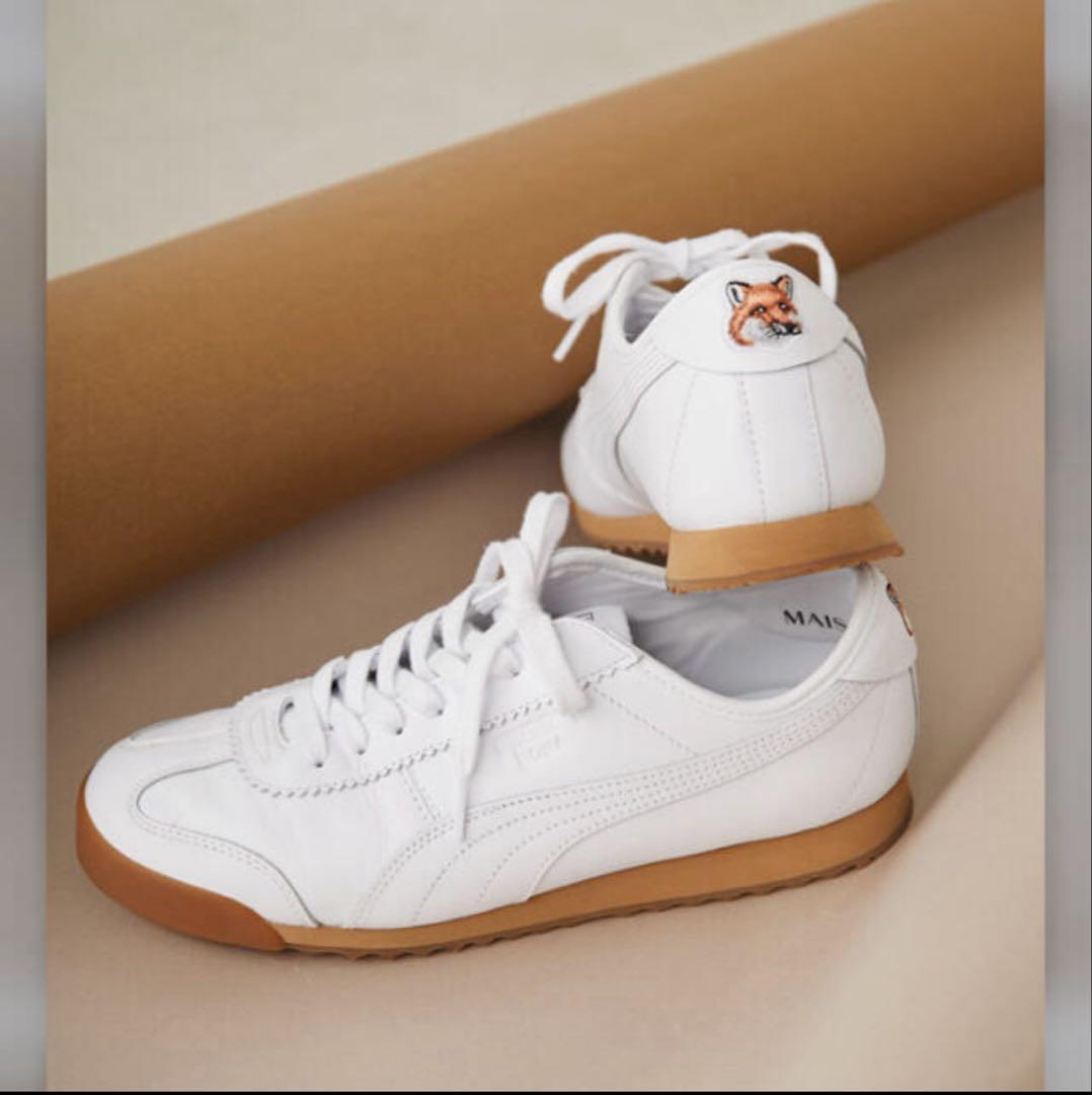 puma maison kitsune コラボスニーカー　23.5 美品