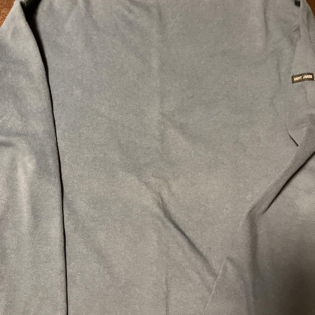 SAINT JAMES グレー ロングスリーブ Tシャツ
