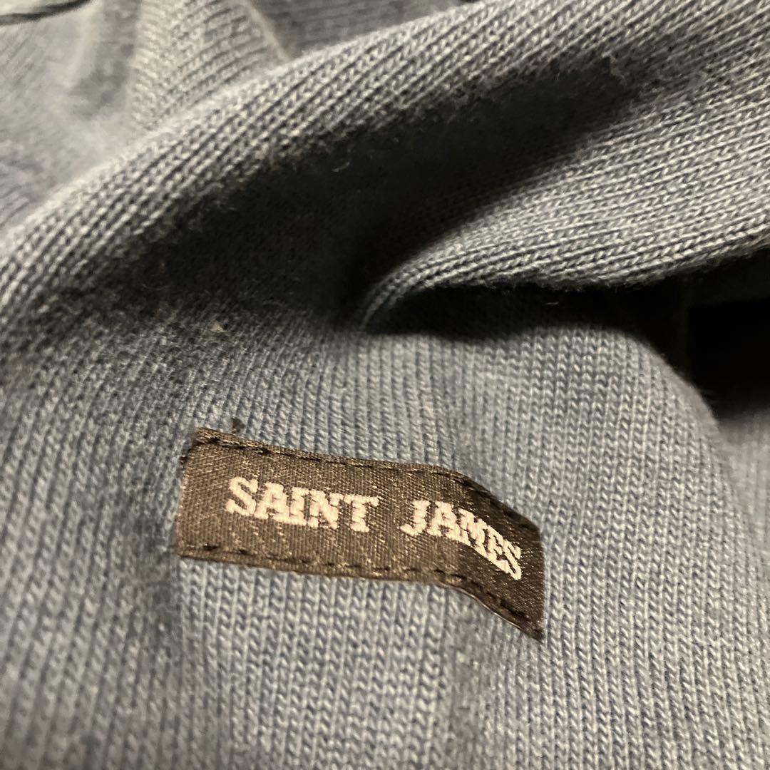 SAINT JAMES グレー ロングスリーブ Tシャツ