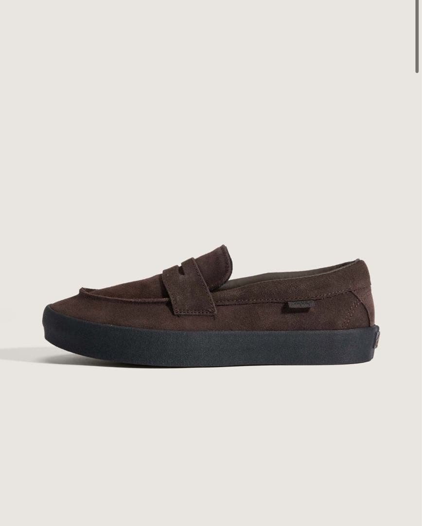 【VANS】スケート　ローファー　スウェード　27cm