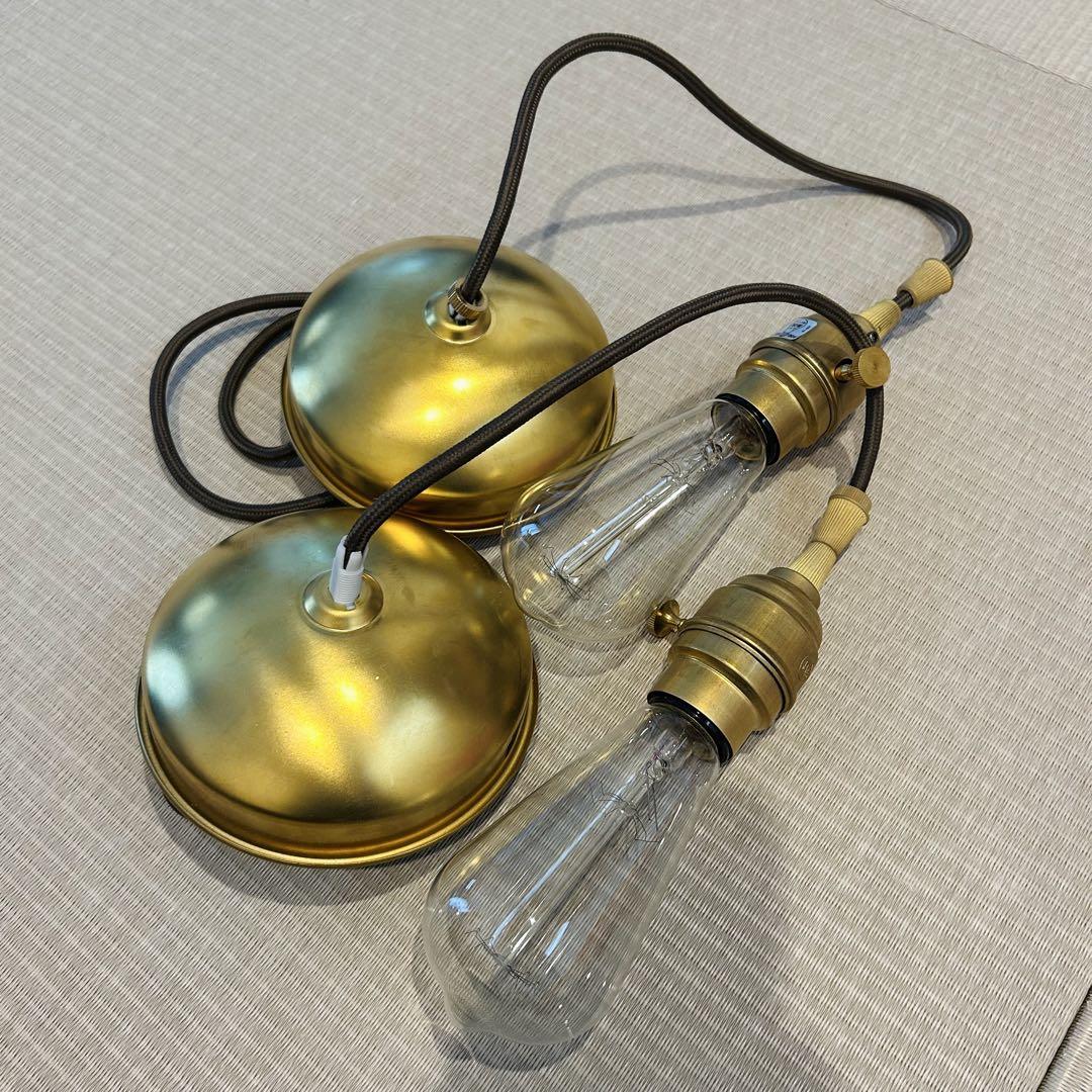 【ART WORK STUDIO】新品未使用 ライト 2個セット電球付き