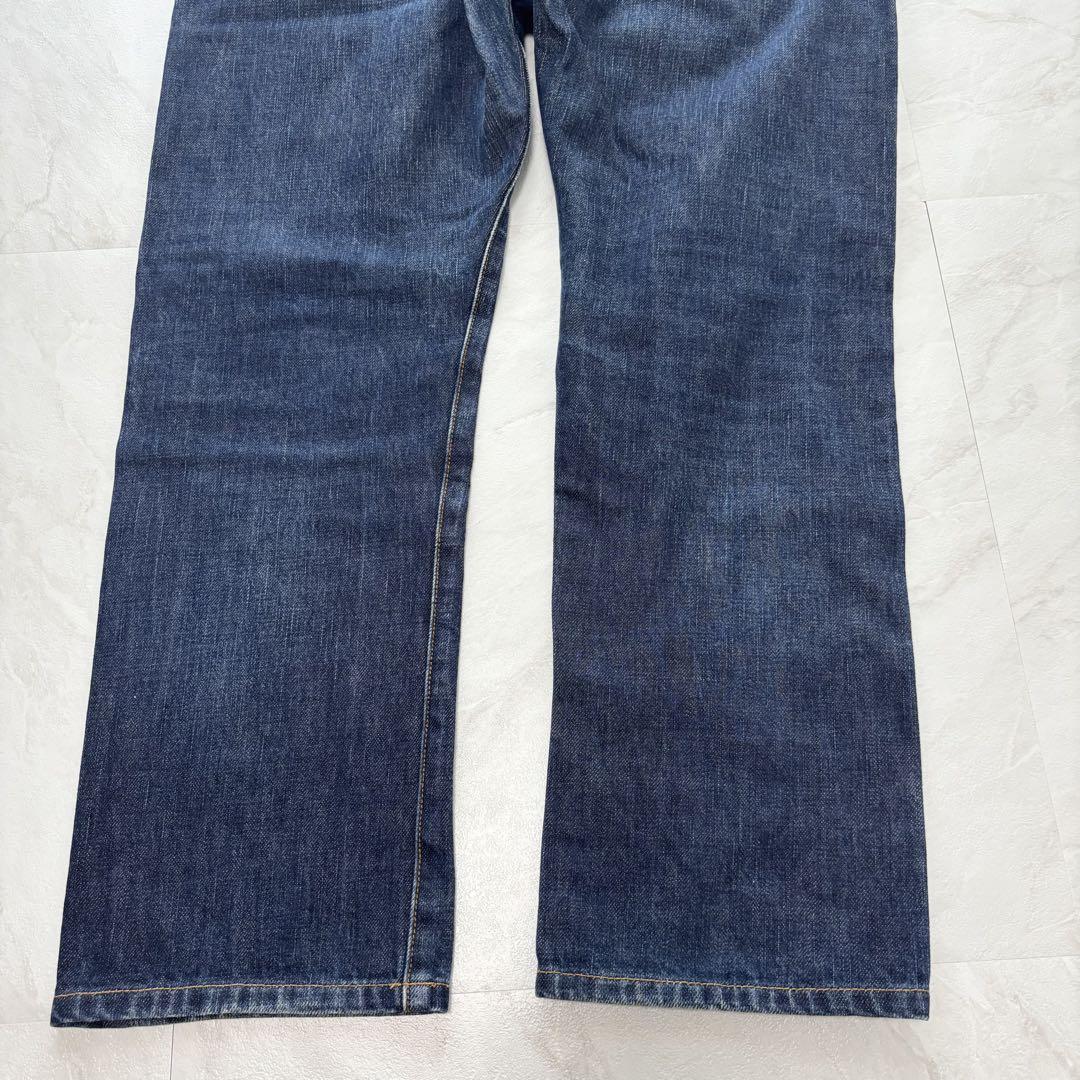 バーバリー BURBERRYストレートデニム 赤耳 セルビッジ W34 L32
