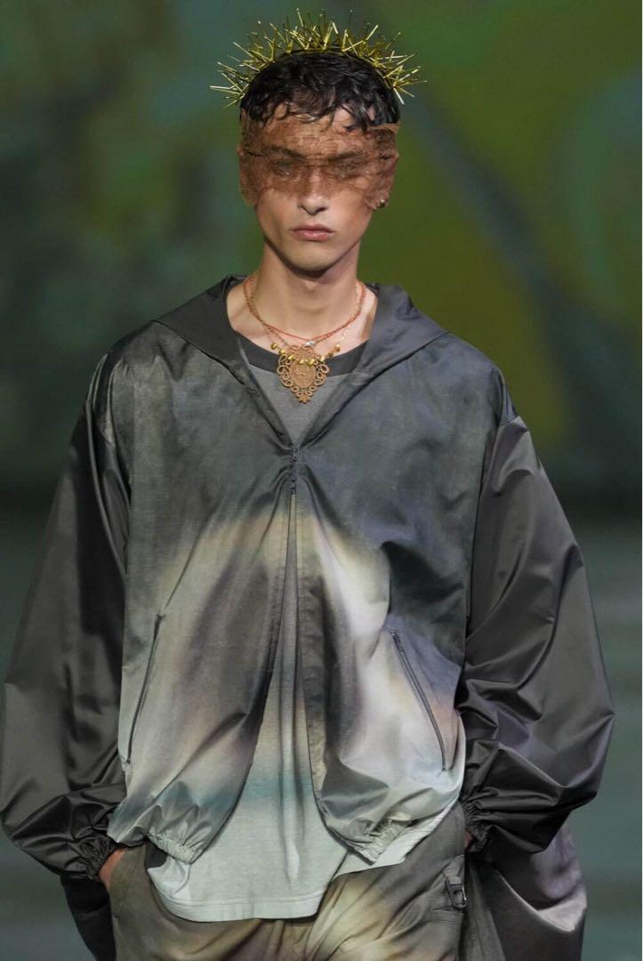 UNDERCOVER 25SS レース ネックレス ボルドー - メルカリ