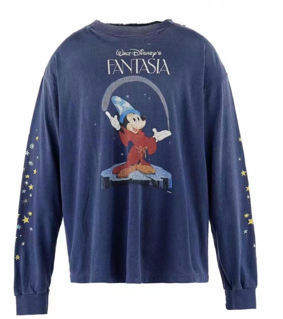 セントマイケル　ファンタジア　ディズニー　長袖Ｔシャツ