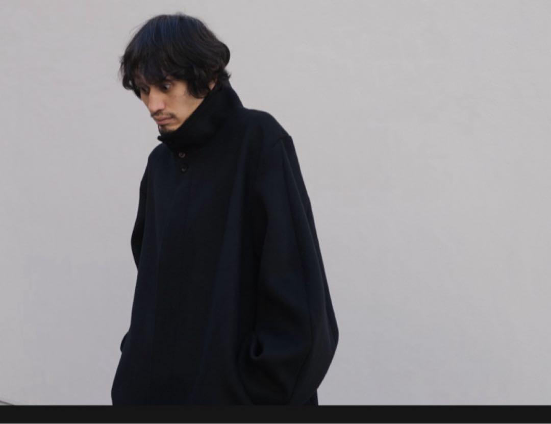 ka na ta unmilitary coat 2024 melton 黒 画像2