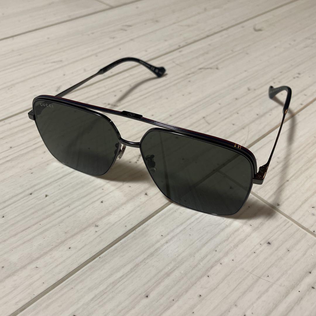 GUCCI サングラス オクタゴナル ブラック