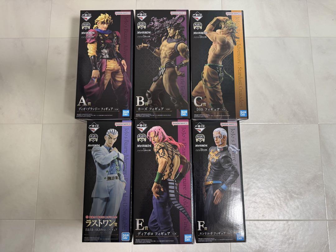 一番くじ ジョジョ EVIL PARTY フィギュア6点セット