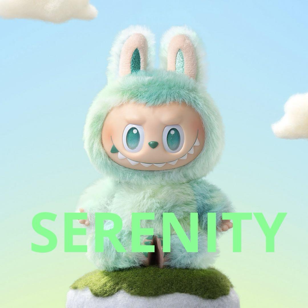 【正規品】Labubu ぬいぐるみストラップ SERENITY 正規品】らぶぶ ぬいぐるみストラップ SERENITY - メルカリ