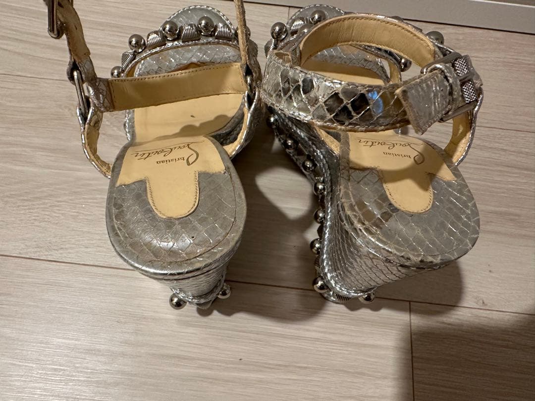 ルブタン ウェッジソール サンダル カタクロウ　37