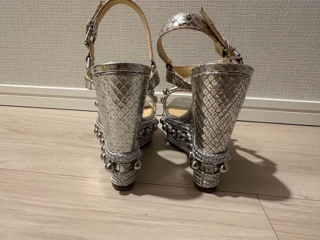 ルブタン ウェッジソール サンダル カタクロウ　37