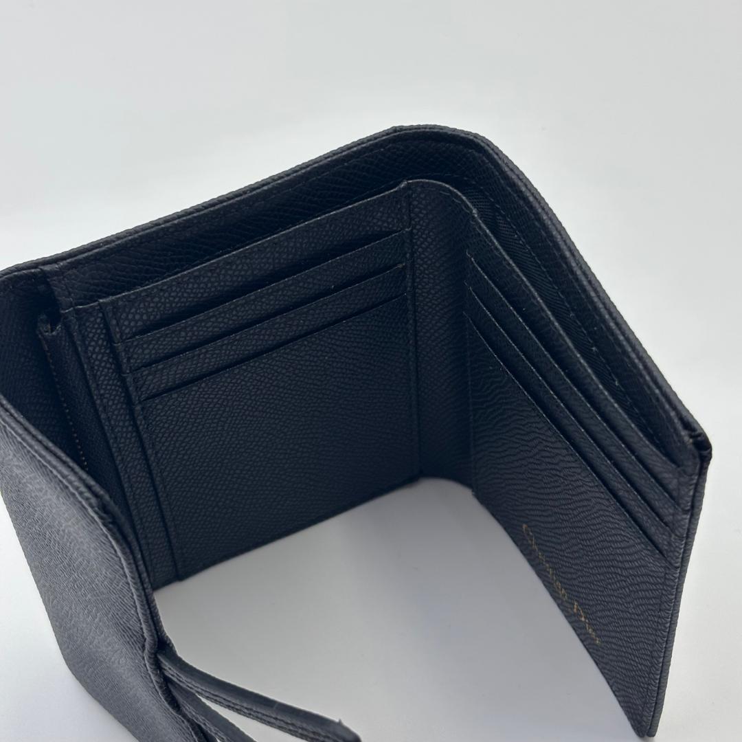 Dior ディオール レザー 三つ折り財布