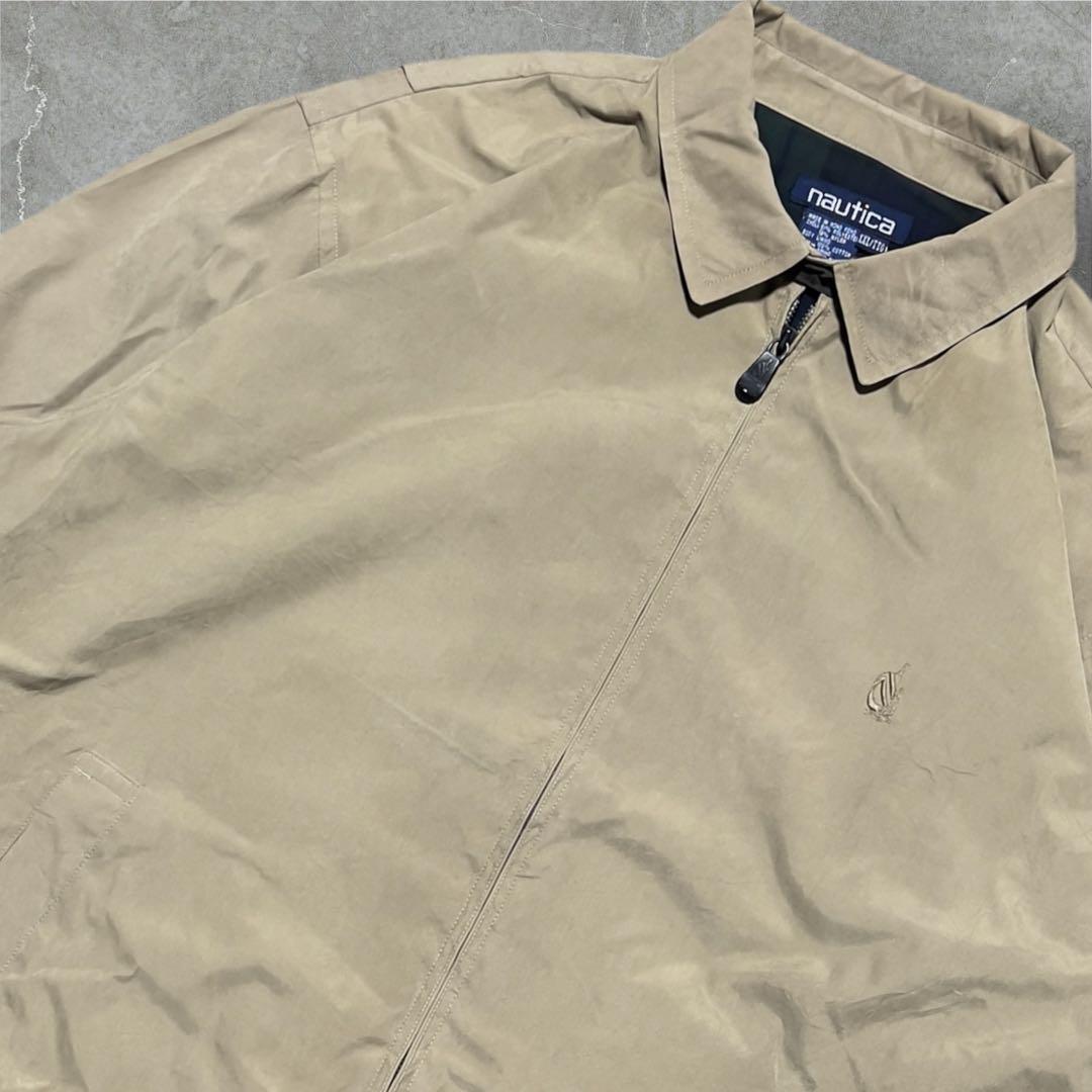 90s nautica【ノーティカ】 小文字タグ ハリントンジャケット 2XL