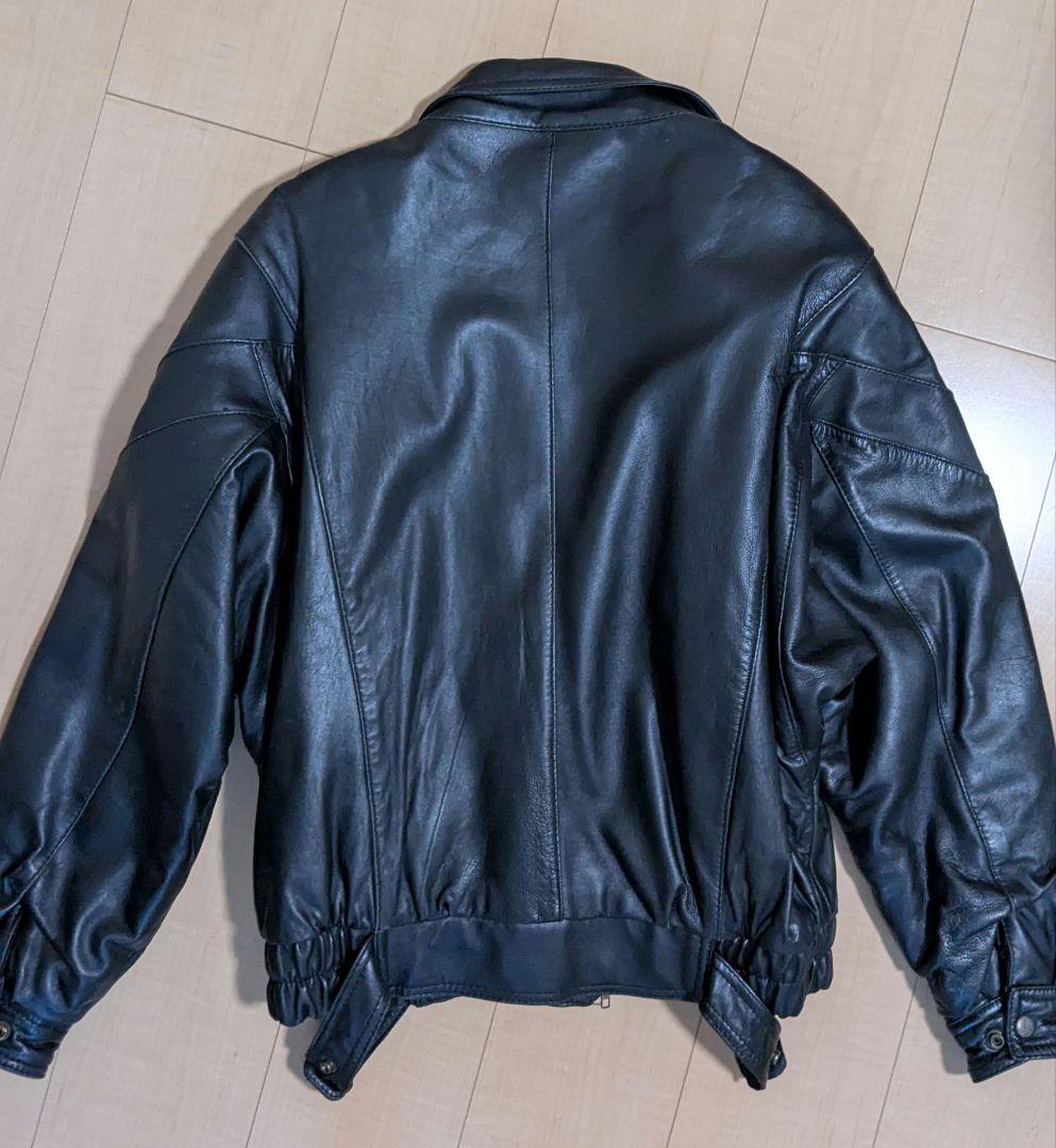 valentino ブラックレザージャケット