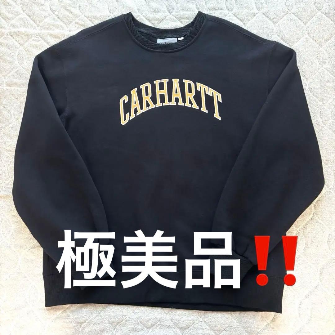 【極美品‼️】Carhartt ブラック スウェット L カーハート