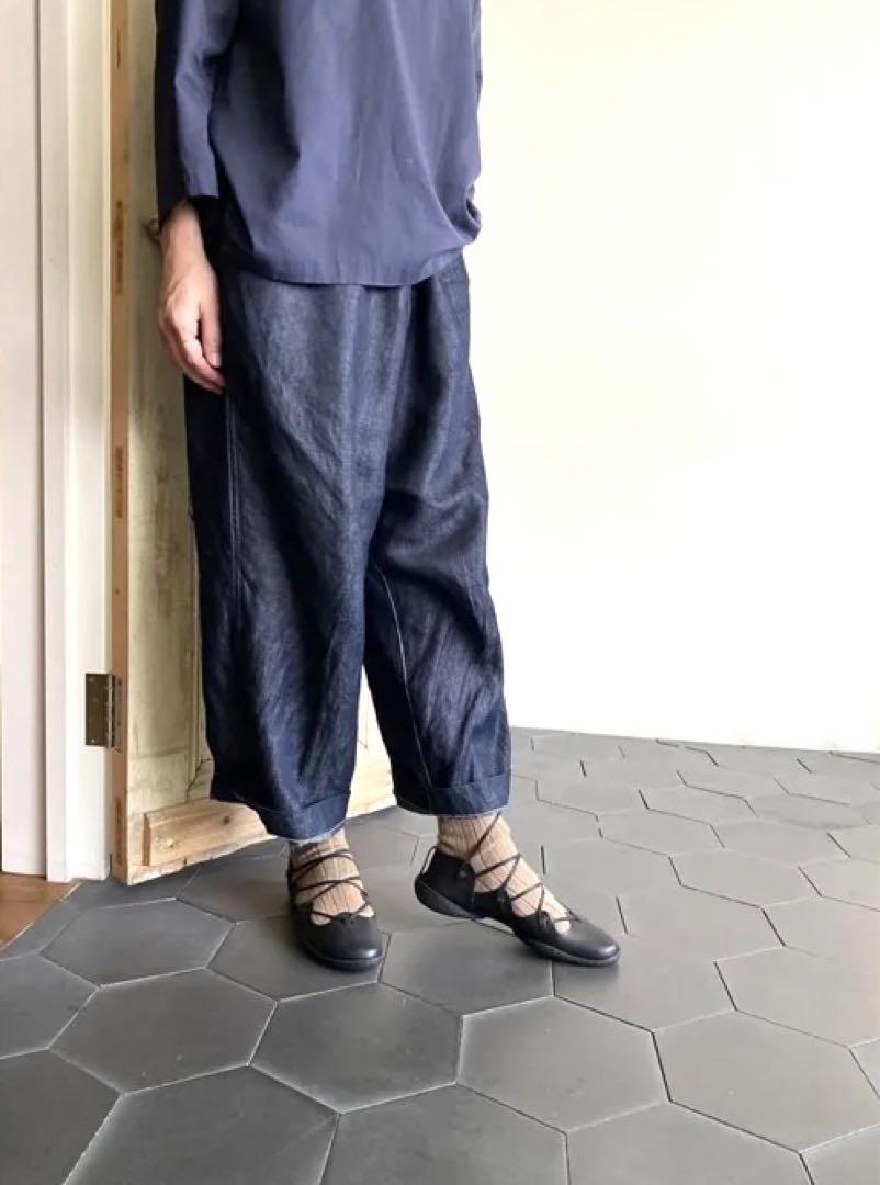 『美品』trippen Scotch レースアップシューズ　フラット　レザー　黒