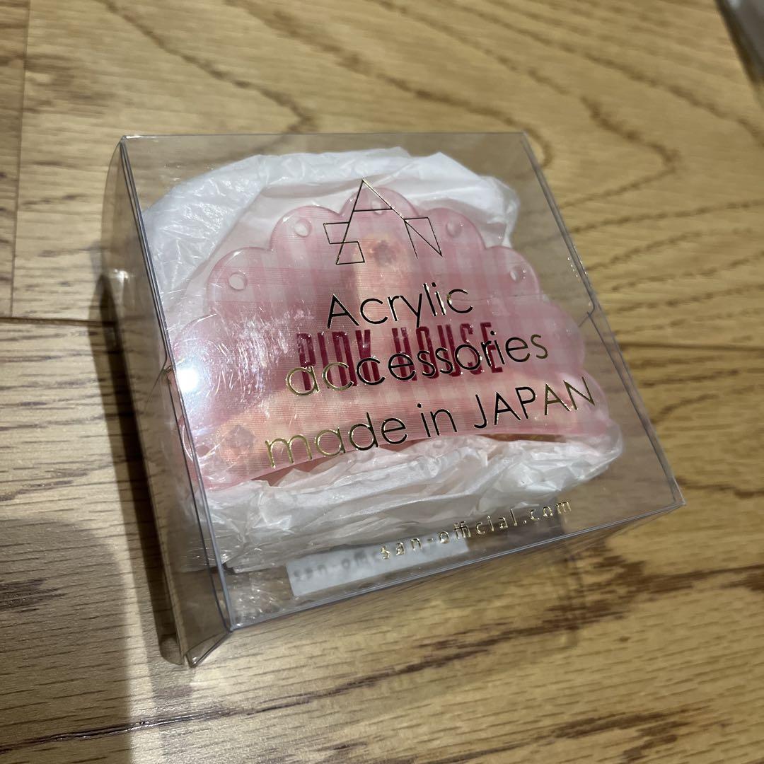 【レア】新品未使用　ピンクハウス　ロゴ入りヘアクリップ
