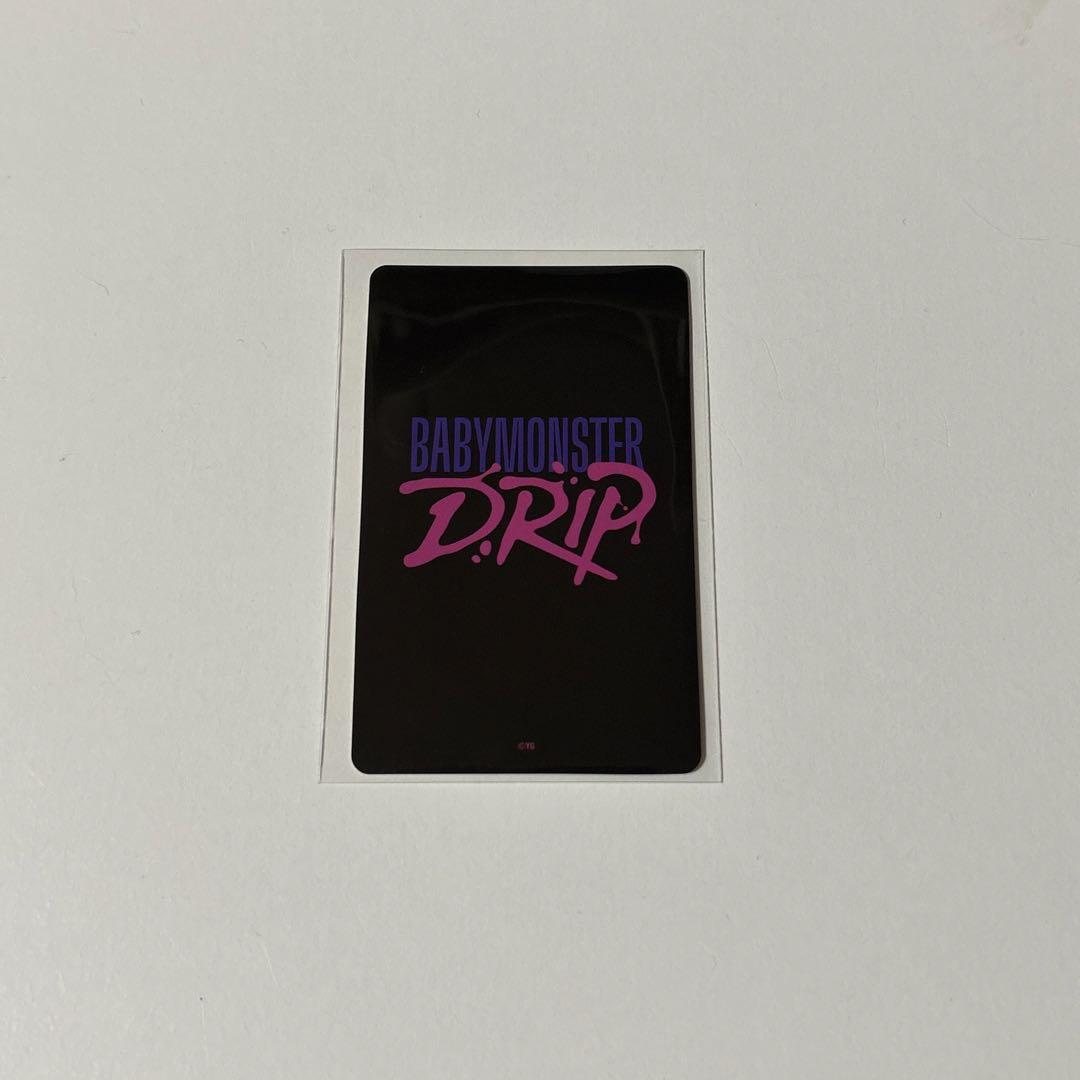 BABYMONSTER POPUP DRIP ラントレ トレカ チキタ - メルカリ