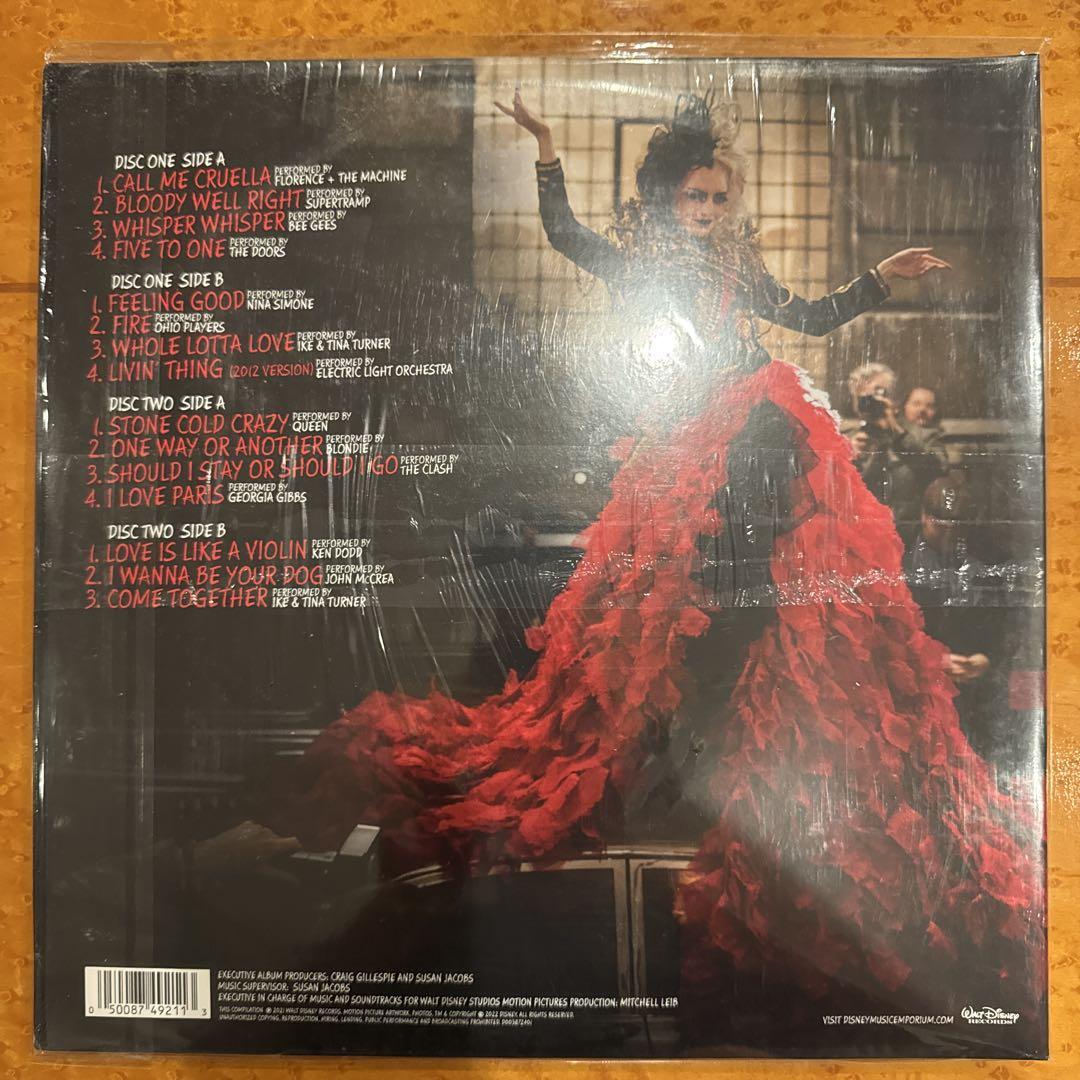 Cruella オリジナルサウンドトラック レコードレア