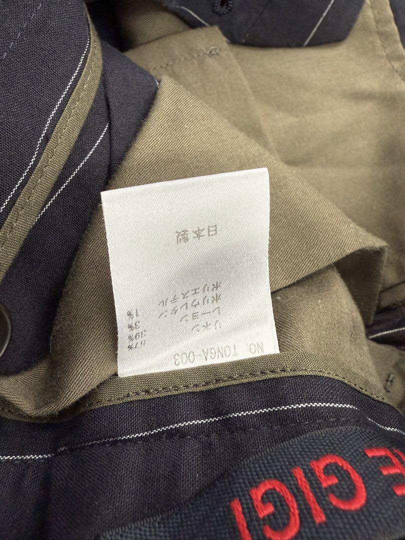美品】THE GIGI セットアップ スーツ リネン 46 ダークネイビー