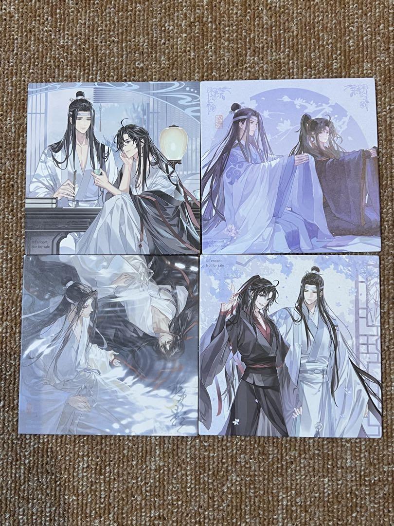 魔道祖師上海カフェ限定　ランチョンマットA3とコースター