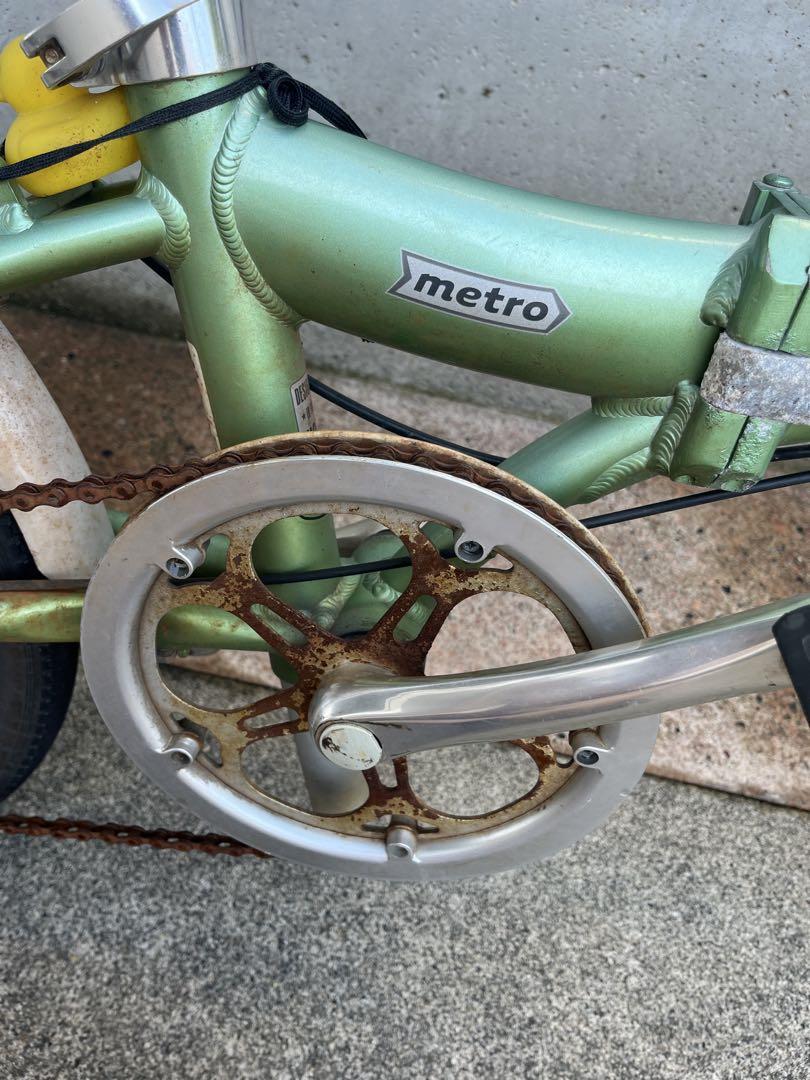 DAHON metro D6 レストアベース