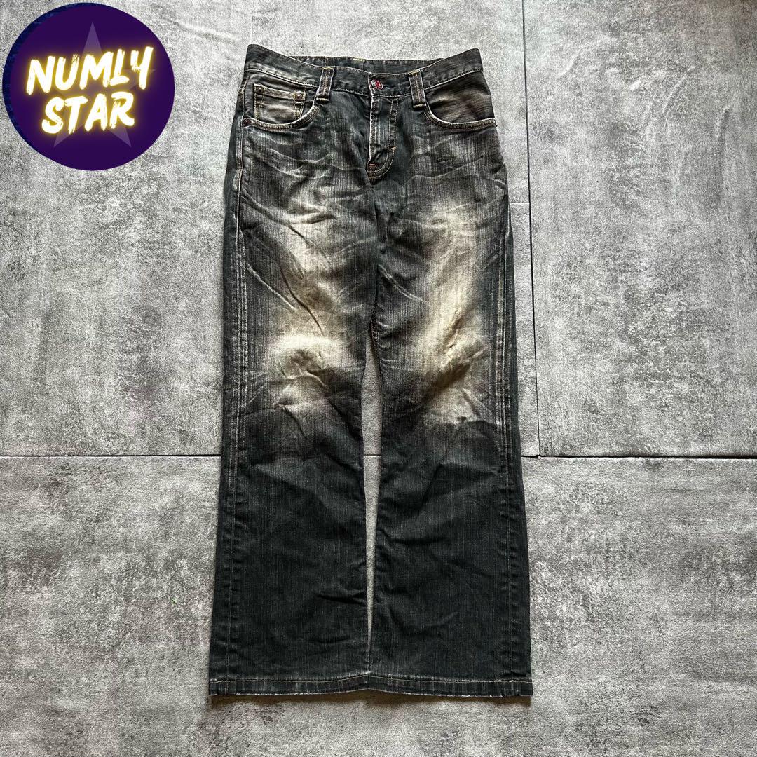archive grunge edwin fade denim pants - メルカリ