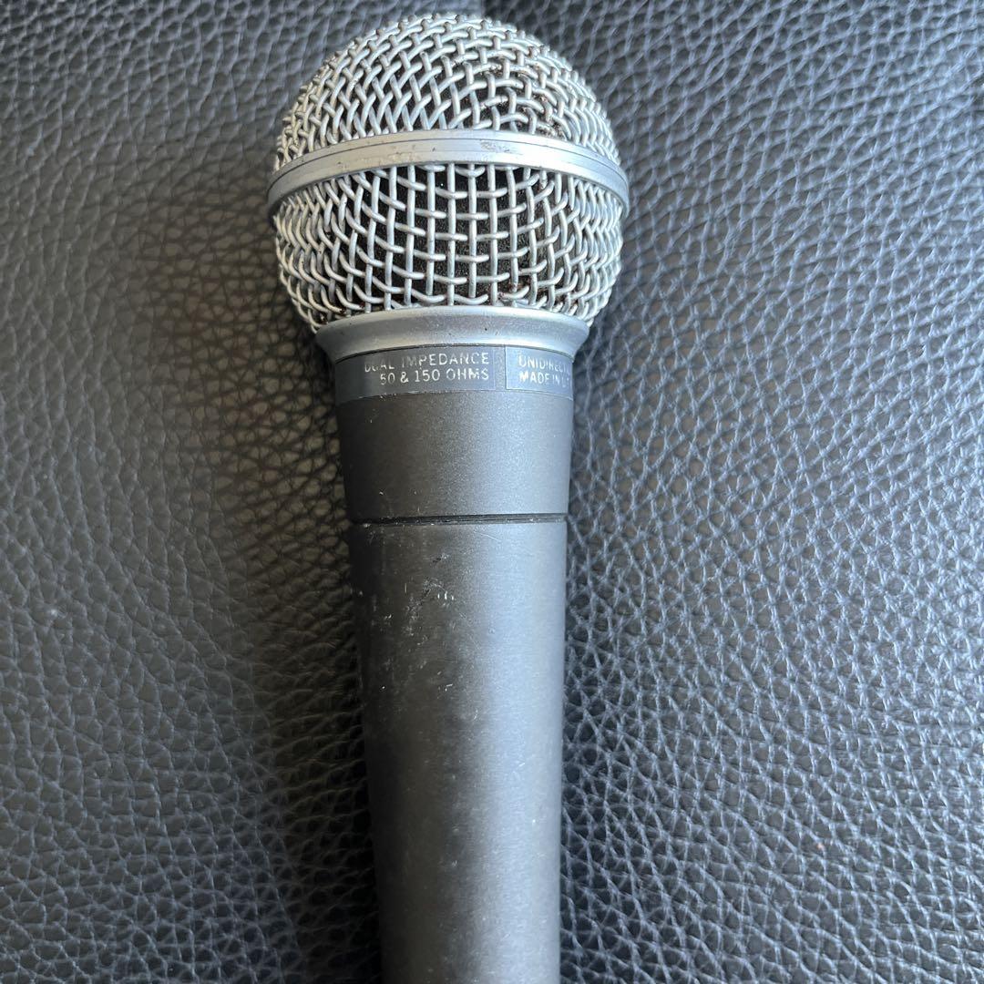 SHURE SM58 ダイナミックマイクUSA ポルシェロゴ　希少
