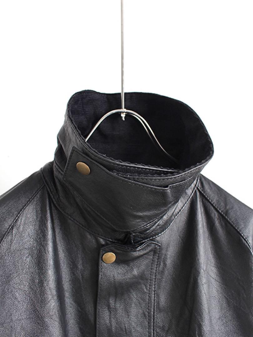 【yoused】LEATHER DRIVER'S JACKET