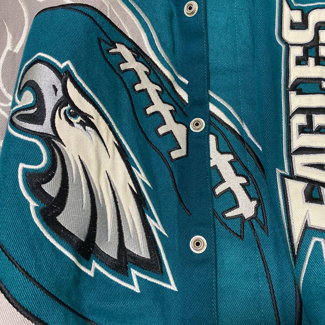 NFL EAGLES イーグルス スタジャン　XL　グリーン Men's Starter Kelly Green Philadelphia Eagles Exclusive