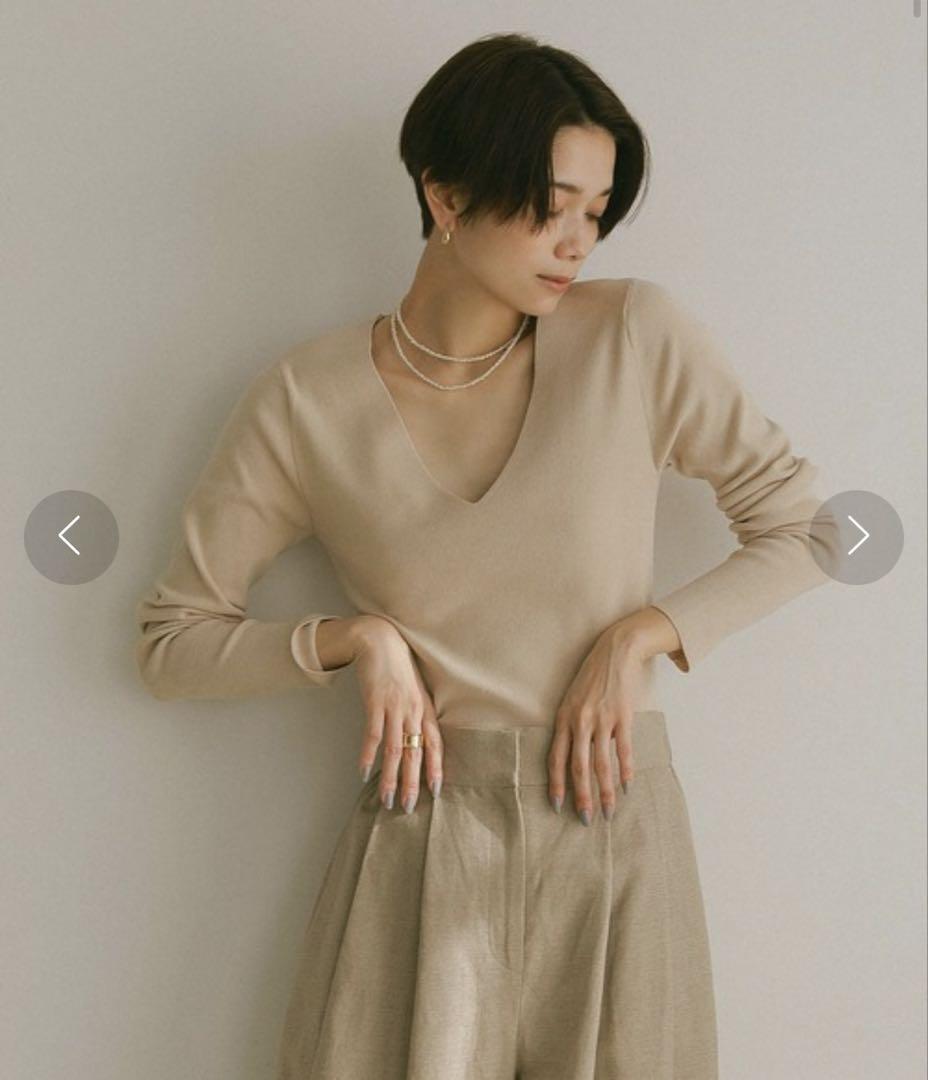 ★新品★ ETRE TOKYO カップインニットプルオーバー