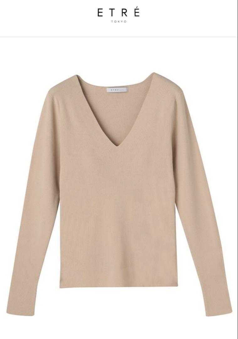★新品★ ETRE TOKYO カップインニットプルオーバー